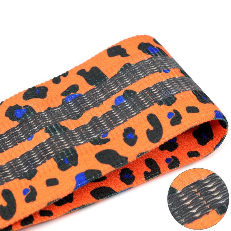 Leopard Print Booty Bands, Non - đánh giá và giá Yoga Fitness Resistance Band